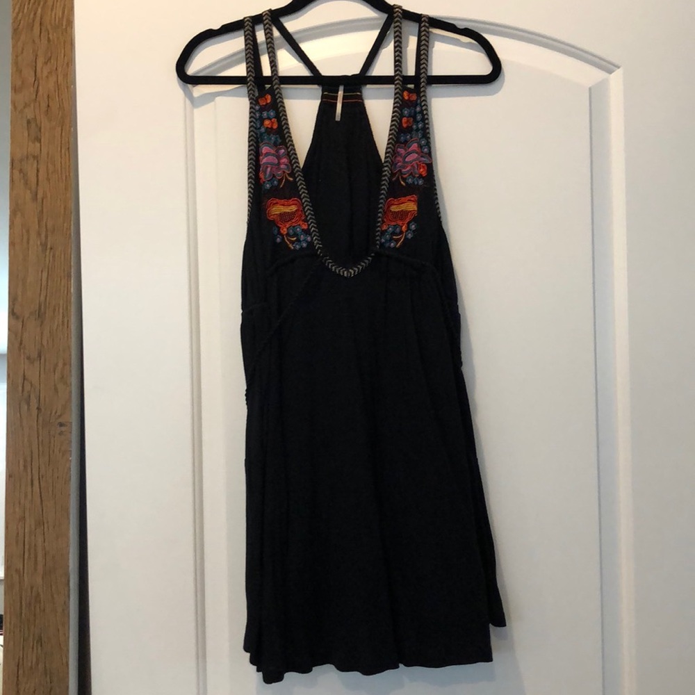 Free People embroidered tunic